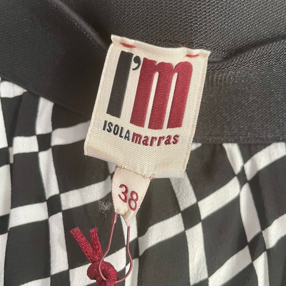 Isola Marras black and white biased skirt. EU 38. Brand new with tags. - Picture 5 of 12